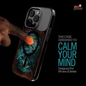 STM STM Reveal Warm MagSafe - Etui iPhone 15 Pro (Black Realm)