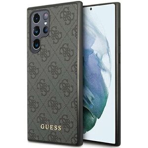 Guess Guess GUHCS24LG4GFGR S24 Ultra S928 czarny/black hardcase 4G Metal Gold Logo