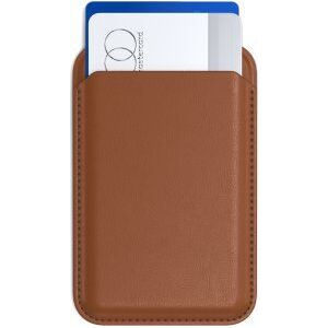 Satechi Podstawka Satechi Vegan-Leather Wallet Stand do Apple iPhone MagSafe brązowy