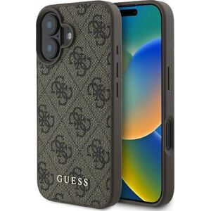 Guess Guess GUHCP16MG4GFBR iPhone 16 Plus 6.7" brązowy/brown hardcase 4G Classic