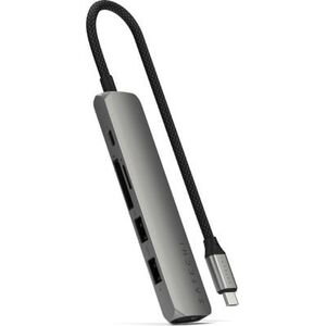 Satechi ST-P6SM huby i koncentratory USB Type-C 10000 Mbit/s Szary