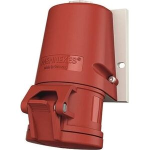 Πρίζα Mennekes Hensel 27006 επιτοίχια 1-μέρος, 32A 4p 6h 400V, IP44, βιδωτές συνδέσεις