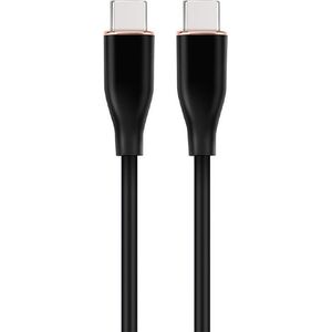 Kabel USB C(M) do USB C(M) 1.5M czarny
