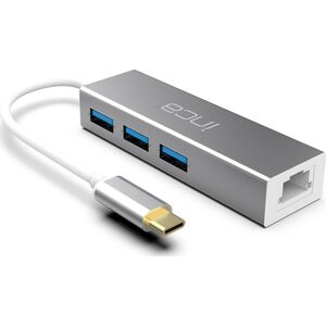 Προσαρμογέας HUB USB Inca INCA ITPC-3T Τύπος C > 3XUSB-A, 1xRJ45, 1000mbps