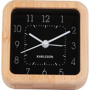 Karlsson Ξυπνητήρι με μπαμπού περίβλημα NEAT, 9 x 9 εκ.