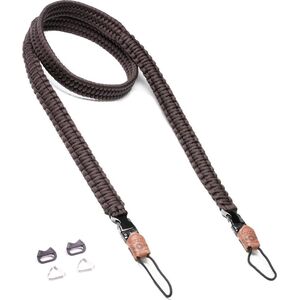 REV C-ROPE Λουράκι κάμερας Traveler από Paracord 125cm Dark Coffee λιανική