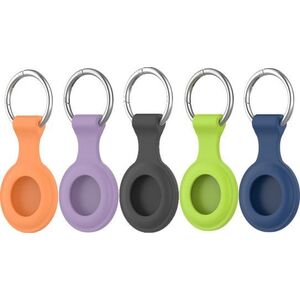 Σετ θηκών σιλικόνης 4smarts για AirTags 5 τεμ (ποικιλία χρωμάτων)