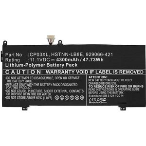 Μπαταρία Laptop CoreParts για HP 55,86Wh