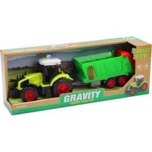 Trifox Traktor z przyczepą i dźwiękiem