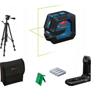 BOSCH. ΣΤΑΥΡΩΤΟ LASER GLL 20-22 G ΠΡΑΣΙΝΟ + ΒΑΣΗ LB 10 + ΤΡΙΠΟΔΑΣ BT 150