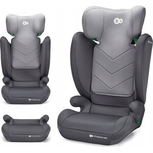 KINDERKRAFT Fotelik samochodowy I-SPARK i-size 100-150cm grey