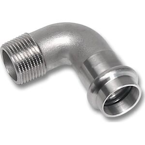 NiroSan-Press Kolano 90° PxGZ 54x2złączki