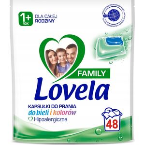 KAPSUŁKI DO PRANIA LOVELA FAMILY 48SZT.