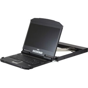 ATEN CL3800NW przełącznik KVM Możliwości montowania w stelażu Czarny