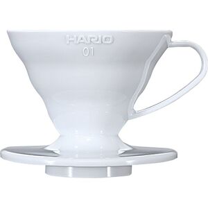 Hario Hario πλαστικό Drip V60-01 Λευκό