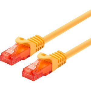 LOGON TCU66U250Y kabel sieciowy Żółty 25 m Cat6 U/UTP (UTP)