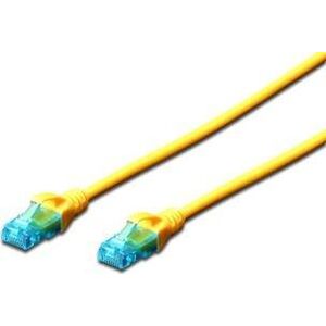 Digitus Kabel Digitus patch-cord UTP, CAT.5E, gelb, 7.0 m, 15 LGW