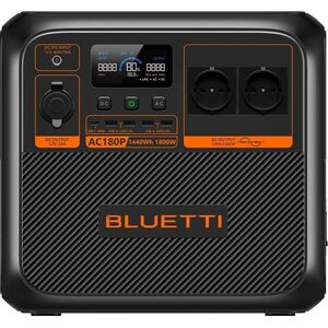 Solar Power Station Bluetti AC180P 1800W 1440WH (P-AC180P-EU-GY-BL-010)