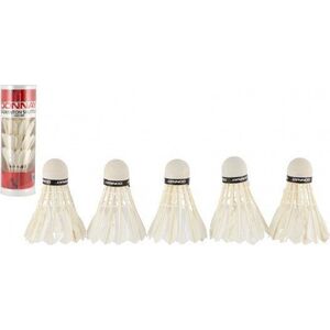 DONNAY LOTKA BADMINTON Z PIÓR DONNAY 5SZT BIAŁA