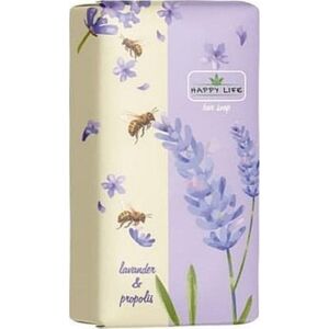 Slobozanskij Milovar Happy Life  mydło toaletowe Lawenda i propolis, 180 g