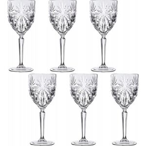Crystal wine glasses RCR OASIS, 230 ml, 6 pcs.
