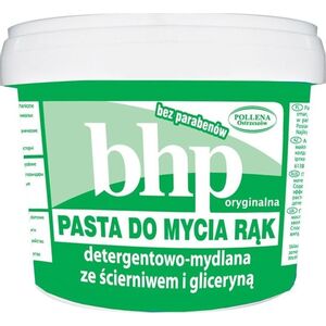 Pollena POLLENA_BHP pasta do mycia rąk detergentowo-mydlana ze ścierniwem i gliceryną 500g