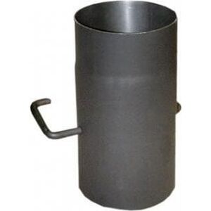 WADEX Μαύρος σωλήνας με αποσβεστήρα WK13 180x250mm πάχους 2mm