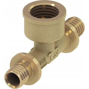 Tece Τρίοδης ορειχάλκινη σύνδεση GW 16mm x 1/2" x 16mm (769516)