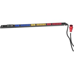 Πολύπριζο SMART PDU 0U, βύσμα IEC 60309 32A/400V, πρίζες 18xC13 10A/250V, 6xC19 16A/250V, 32A 14059102 5907772596876