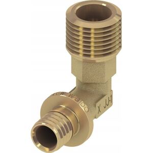 Γωνιακός προσαρμογέας Tece GZ 20x1/2" ορείχαλκος - 707520