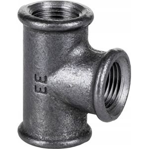 Odlewnia Zawiercie ΤΡΟΪΝΙΚ FIG.25 1 1/4x1 1/2x1 1/4" ΜΑΥΡΟ - 5907791605443