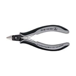 Knipex Szczypce tnące boczne ESD dla elektroników, precyzyjne KNIPEX