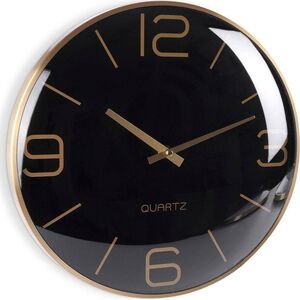 Vilde Zegar ścienny złoty czarny 30 cm
