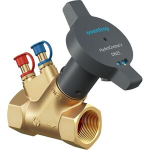 Oventrop-Strangreg.vent. HydroControl V PN25 DN40, Rp1 1/2 IG, HydroPort, EZB