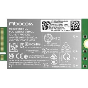 hp inc. Modem 5G NR/4G WWAN AM5R4AA
