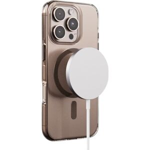 Crong Clear MAG Pro - Etui iPhone 15 Pro MagSafe (pustynny)