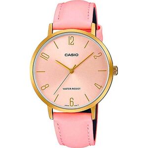 Zegarek Casio Zegarek marki Casio model LTP-VT01 kolor Różowy. Akcesoria damski. Sezon: Cały rok NoSize