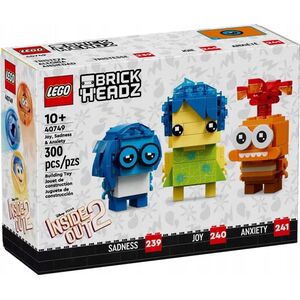 LEGO BrickHeadz Radość, Smutek i Spina (40749)