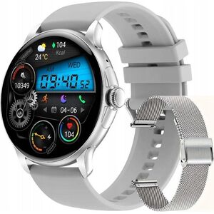 Smartwatch Rubicon SmartWatch Rubicon RNCF35 srebrny rozmowy powiadomienia BT Call .