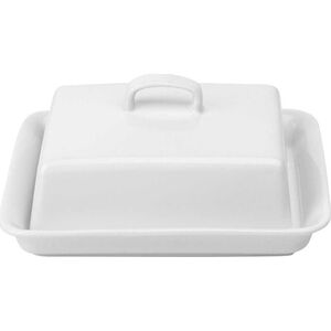 MASELNICZKA MASELNICA CERAMICZNA BIAŁA 139680