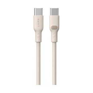 Kabel Havit Typ C CB6284 2.0m (beżowy)