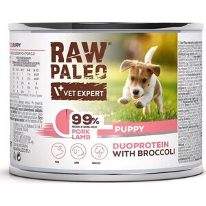 Raw Paleo Pork&Lamb Puppy Can 200g