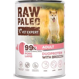 Raw Paleo Pork&Lamb Adult Can 400g