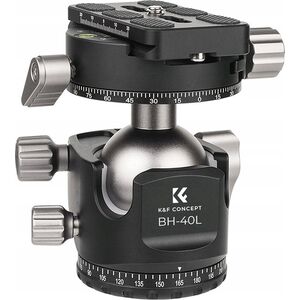 Profesjonalna Głowica Kulowa 15kg K&F BH-40L Alum 3x Podziałka 3x Poziomica / KF31.105