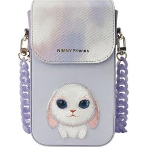 Nimmy torebka na telefon fioletowy/purple Big Eyed Pet 2.0 Rabbit