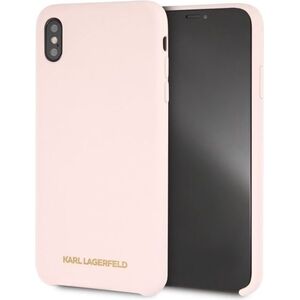 Karl Lagerfeld Etui KLHCI65SLLPG iPhone XS Max jasnoróżowe