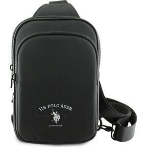 US Polo Petit Pique Crossbody Arch Phone Bag Black