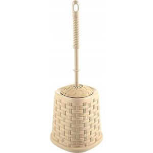 Szczotka WC RATTAN -beż 147x147x400