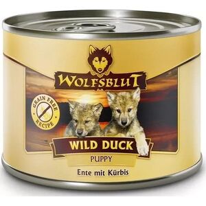 Wolfsblut Dog Wild Duck Puppy - kaczka i bataty puszka 200g