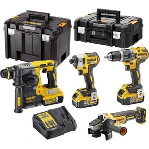 Zestaw elektronarzędzi Dewalt 10-elementowy (DCK422P3T-QW)